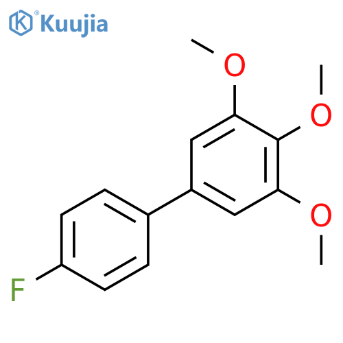 4'-Fluoro-3,4,5-trimethoxy-1,1'-biphenyl structure
