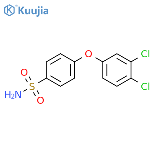 4-(3,4-Dichlorophenoxy)benzenesulfonamide structure