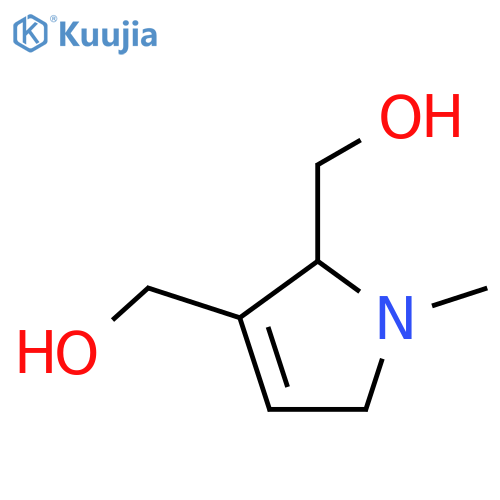1H-Pyrrole-2,3-dimethanol,2,5-dihydro-1-methyl- structure
