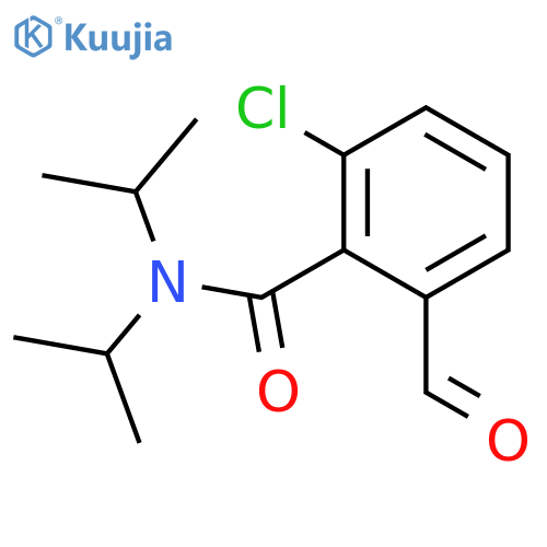Benzamide, 2-chloro-6-formyl-N,N-bis(1-methylethyl)- structure