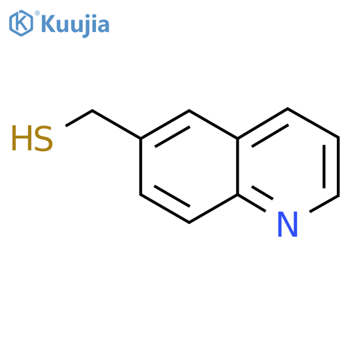 (quinolin-6-yl)methanethiol structure