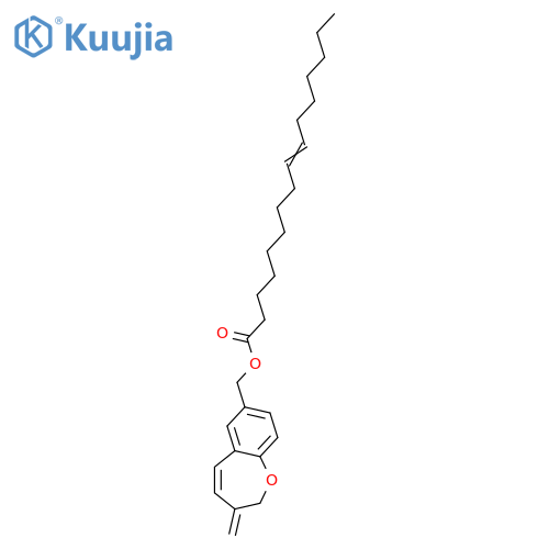 3-(Chloromethylene)-2,3-dihydro-1-benzoxepin-7-methanol; (E)-form, Dechloro, 9Z-hexadecenoyl structure