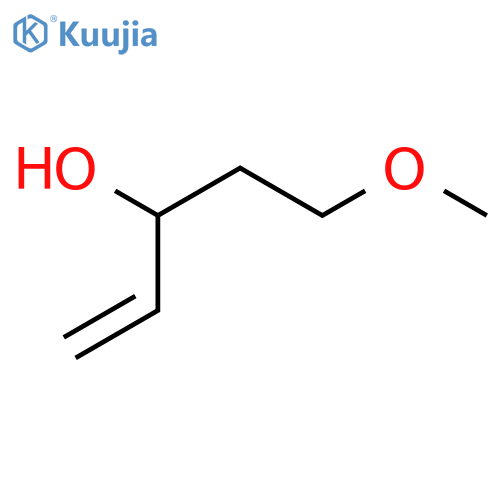 5-methoxypent-1-en-3-ol structure