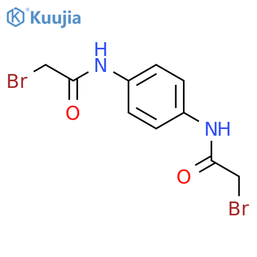 N,N'-1,4-Phenylenebis2-bromoacetamide structure