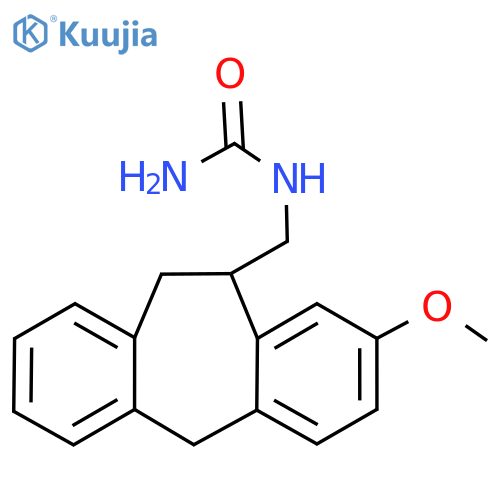 Urea, N-​[(10,​11-​dihydro-​8-​methoxy-​5H-​dibenzo[a,​d]​cyclohepten-​10-​yl)​methyl]​- structure