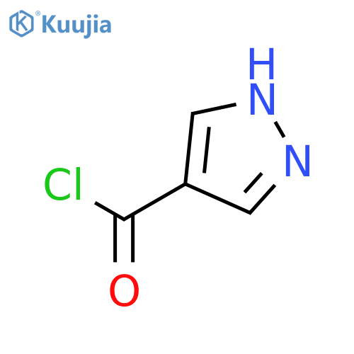 1H-Pyrazole-4-carbonyl chloride structure