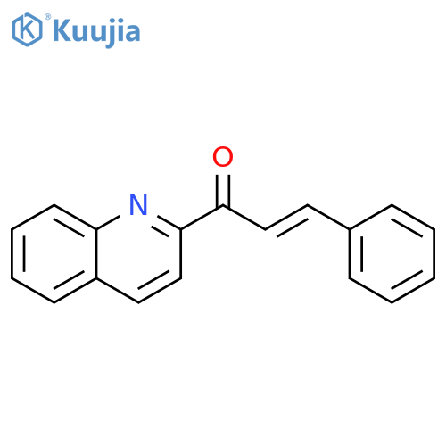 2-Propen-1-one, 3-phenyl-1-(2-quinolinyl)- structure
