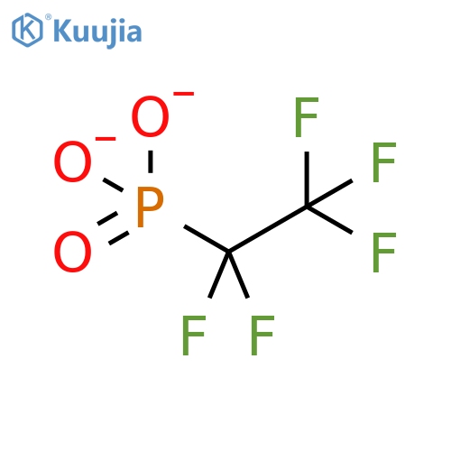 Phosphonic acid,(pentafluoroethyl)- (9CI) structure