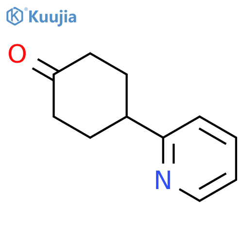 4-(pyridin-2-yl)cyclohexan-1-one structure