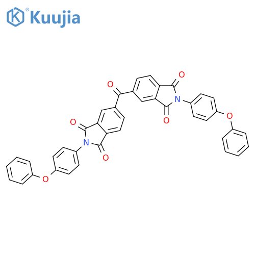 1H-Isoindole-1,3(2H)-dione, 5,5'-carbonylbis[2-(4-phenoxyphenyl)- structure