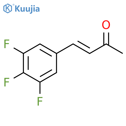 4-(3,4,5-trifluorophenyl)but-3-en-2-one structure
