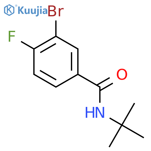 t-Butyl 3-Bromo-4-fluorobenzamide structure
