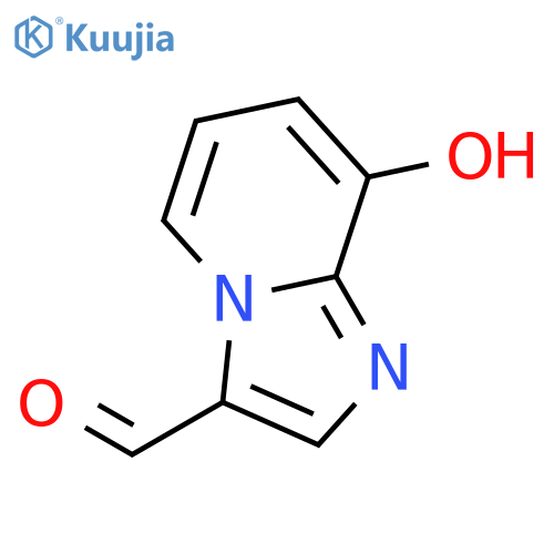 8-Hydroxyimidazo1,2-apyridine-3-carbaldehyde structure