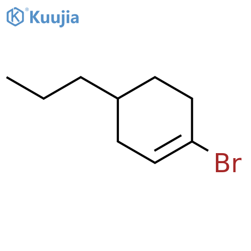 1-Bromo-4-propylcyclohex-1-ene structure