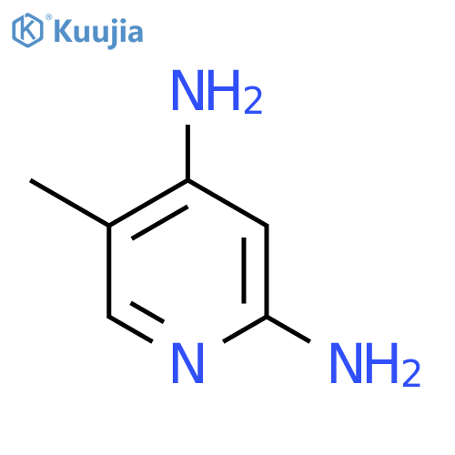 5-methylpyridine-2,4-diamine structure