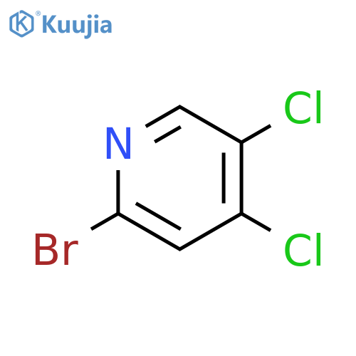 2-bromo-4,5-dichloro-pyridine structure