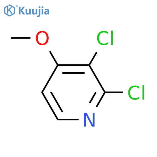 2,3-dichloro-4-methoxypyridine structure