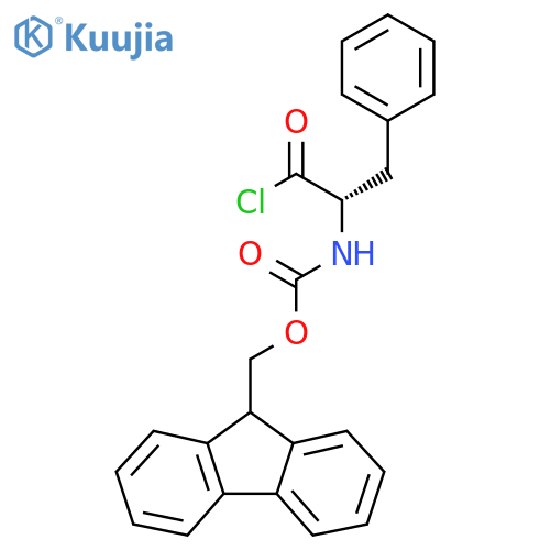 Fmoc-l-phenylalanyl Chloride structure