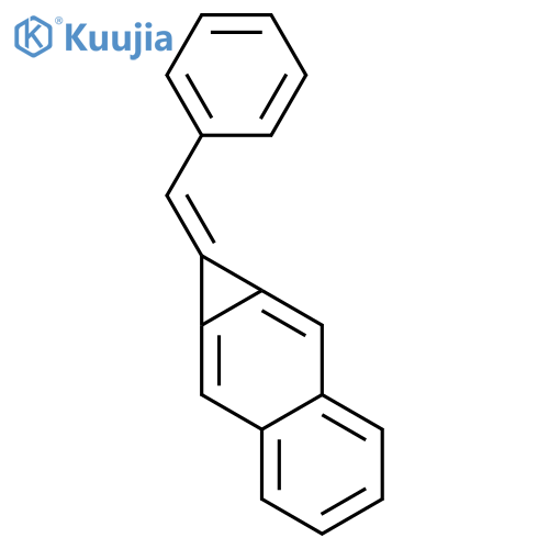 1H-Cyclopropa[b]naphthalene, 1-(phenylmethylene)- structure