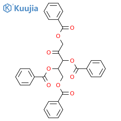erythro-2-Pentulose; D-form, 1,3,4,5-Tetrabenzoyl structure