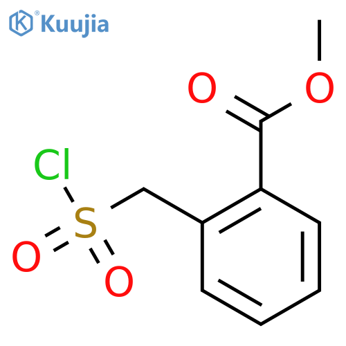Methyl 2-(Chlorosulfonyl)methylbenzoate structure