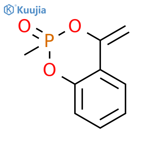 4H-1,3,2-Benzodioxaphosphorin, 2-methyl-4-methylene-, 2-oxide structure