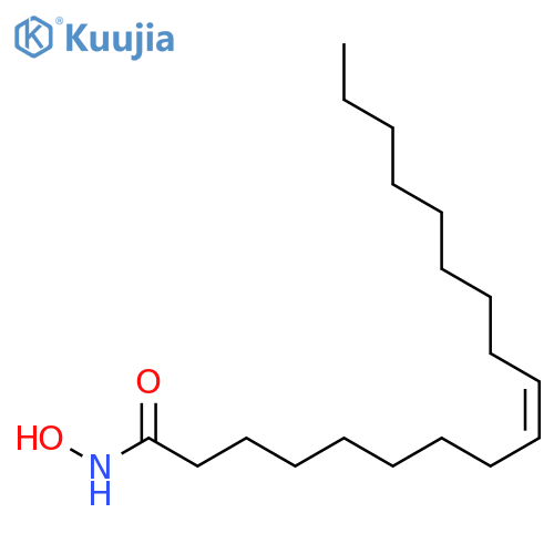 9-Octadecenamide,N-hydroxy-, (9Z)- structure