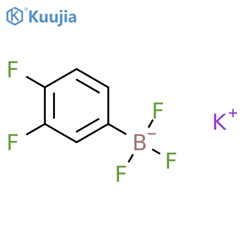 Potassium (3,4-difluorophenyl)trifluoroborate structure