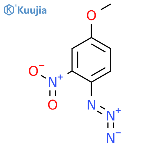 4-Methoxy-2-nitrophenylazide structure
