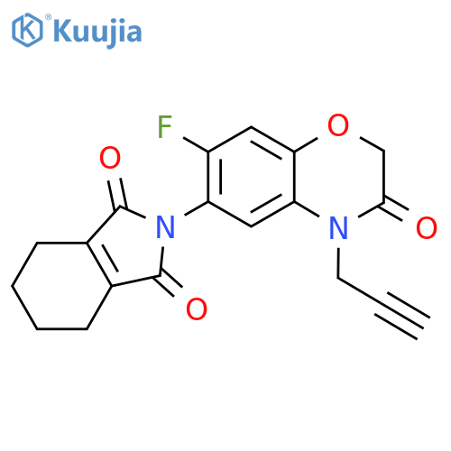 Flumioxazin structure