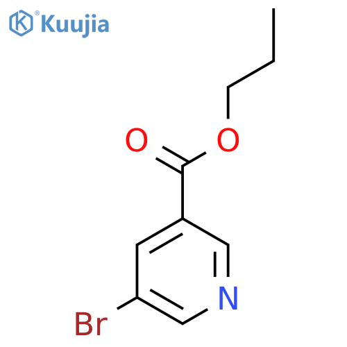 Propyl 5-bromopyridine-3-carboxylate structure