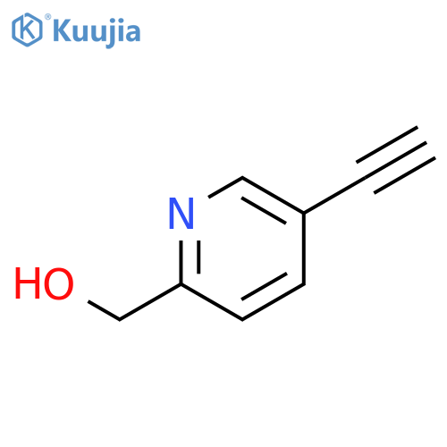 (5-Ethynylpyridin-2-YL)methanol structure