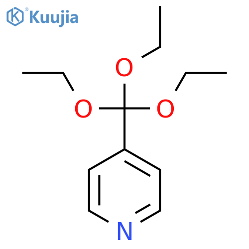 4-(Triethoxymethyl)pyridine structure