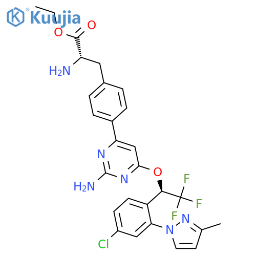 Telotristat Ethyl structure