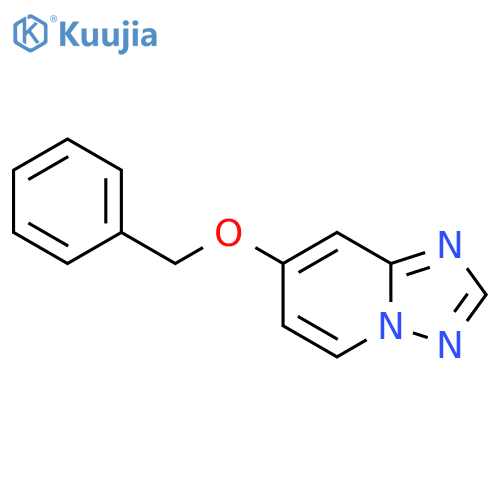 7-(Benzyloxy)-[1,2,4]triazolo[1,5-a]pyridine structure