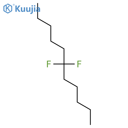 Undecane, 6,6-difluoro- structure