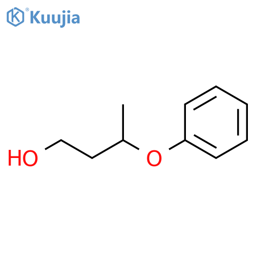 1-Butanol, 3-phenoxy- structure