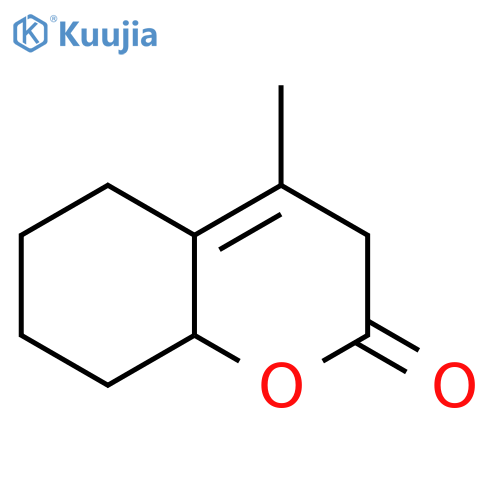 2H-1-Benzopyran-2-one, 3,5,6,7,8,8a-hexahydro-4-methyl- structure