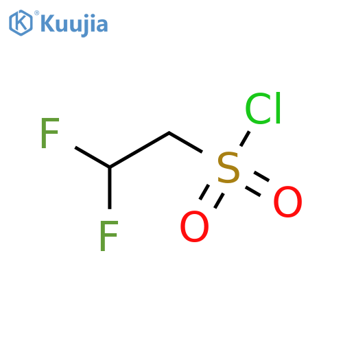 2,2-difluoroethane-1-sulfonyl chloride structure