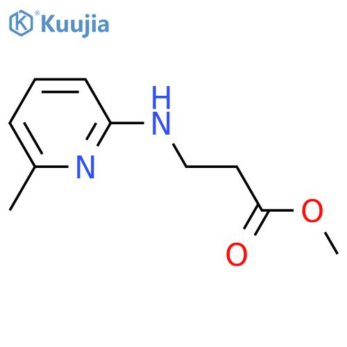 Methyl 3-(6-Methylpyridin-2-yl)aminopropanoate structure