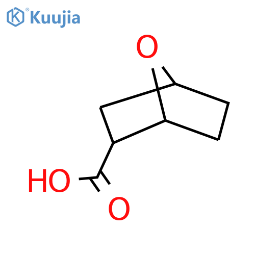 (1R,2S,4S)-7-oxabicyclo[2.2.1]heptane-2-carboxylic acid structure