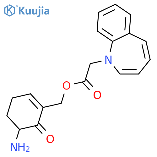 1H-1-BENZAZEPINE 1- ACETIC ACID, 3-AMINO-2,3,4,5-TETRAHYDRO-2-OXO PHENYL METHYL ESTER (+ ) structure