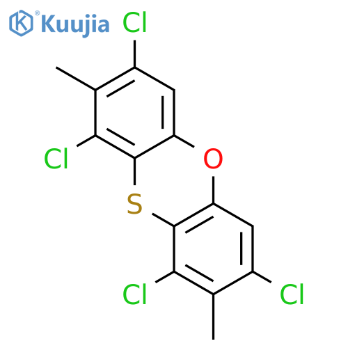 Phenoxathiin, 1,3,7,9-tetrachloro-2,8-dimethyl- structure