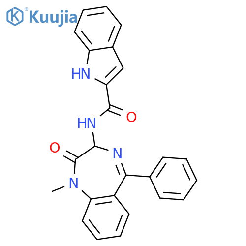Devazepide structure