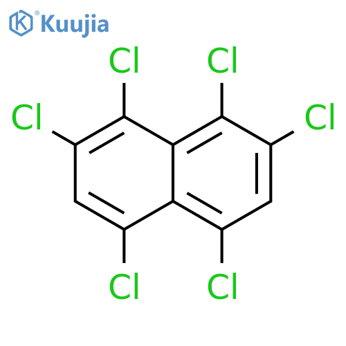 1,2,4,5,7,8-Hexachloronaphthalene structure