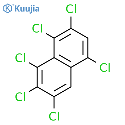 1,2,3,5,7,8-Hexachloronaphthalene structure