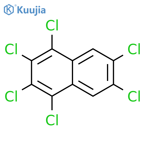 Naphthalene,1,2,3,4,6,7-hexachloro- structure