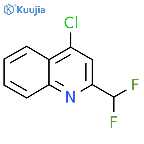 4-Chloro-2-(difluoromethyl)quinoline structure