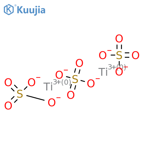 dititanium tris(sulphate) structure