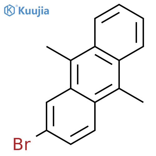 ANTHRACENE, 2-BROMO-9,10-DIMETHYL- structure